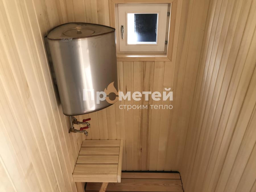 Каркасная баня Сканди 2.4x5 метров