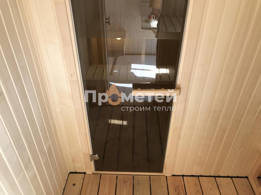 Каркасная баня Сканди 2.4x5 метров