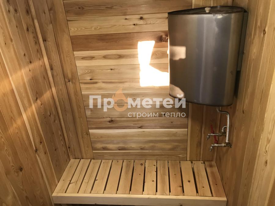 Каркасная баня Норд 2.5x6 метров