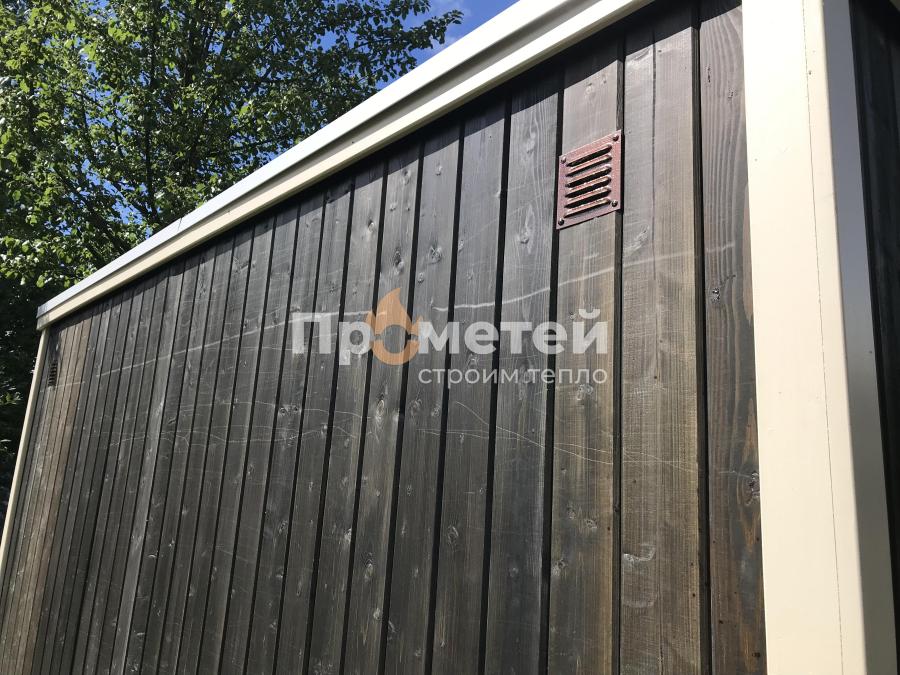 Каркасная баня Дача 2.5x4 метра