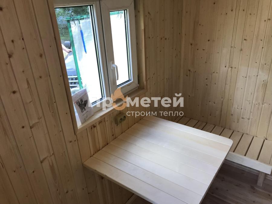 Каркасная баня Дача 2.5x4 метра