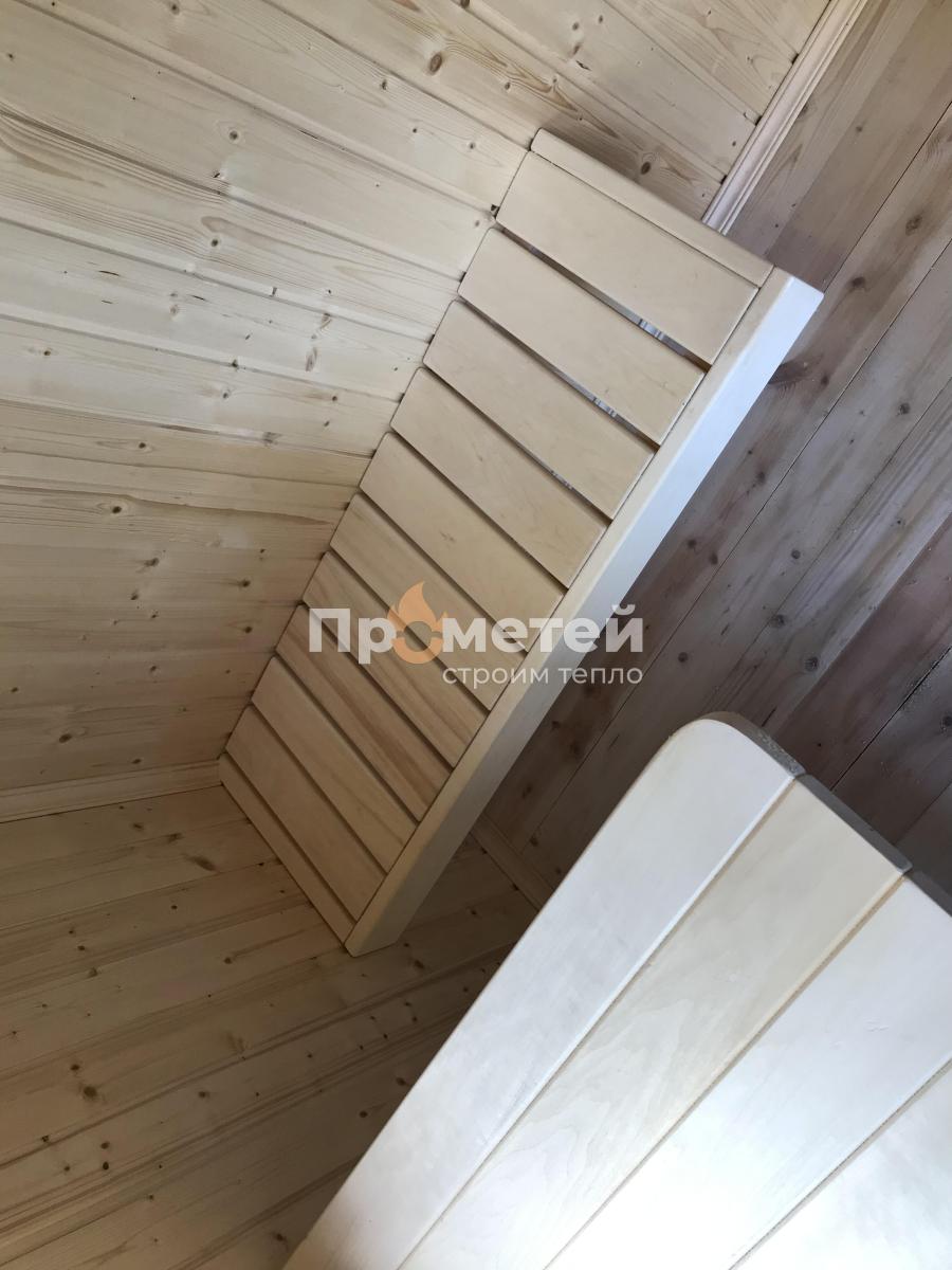 Каркасная баня Дача 2.5x4 метра