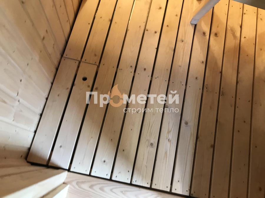 Каркасная баня Дача 2.5x4 метра