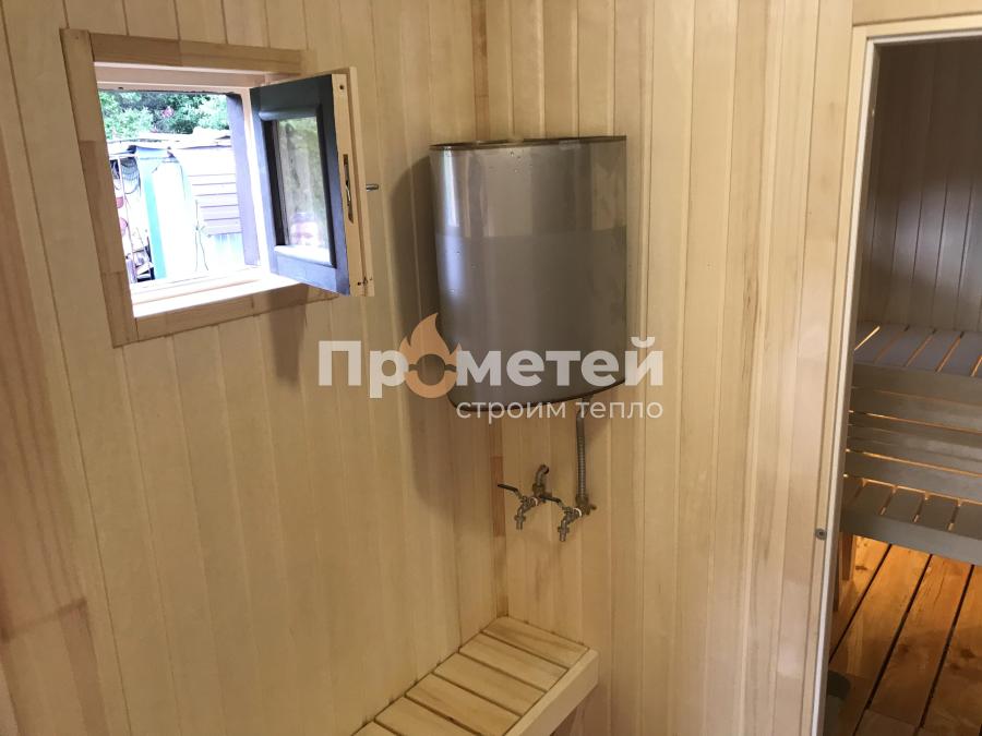 Каркасная баня Сканди 2.4x6 метров