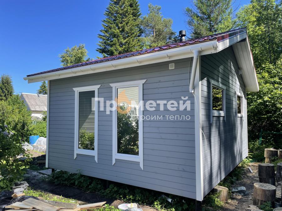 Реализованный проект Каркасная баня 5x6 метров