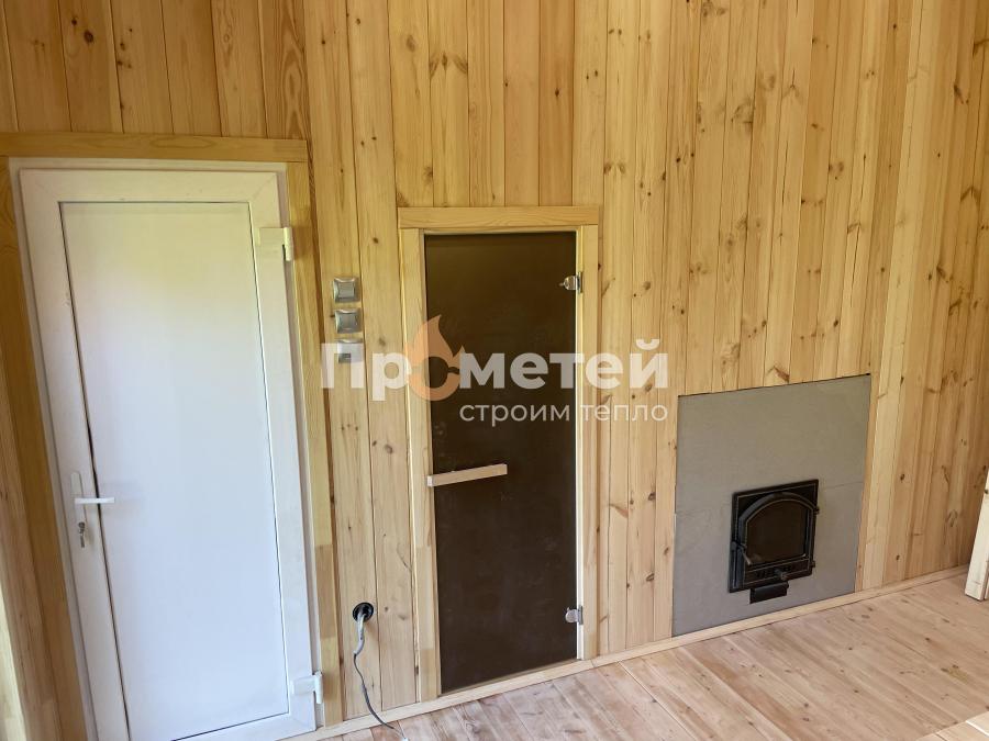 Каркасная баня 5x6 метров