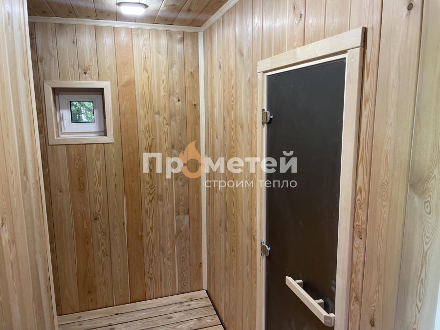 Каркасная баня 5x6 метров