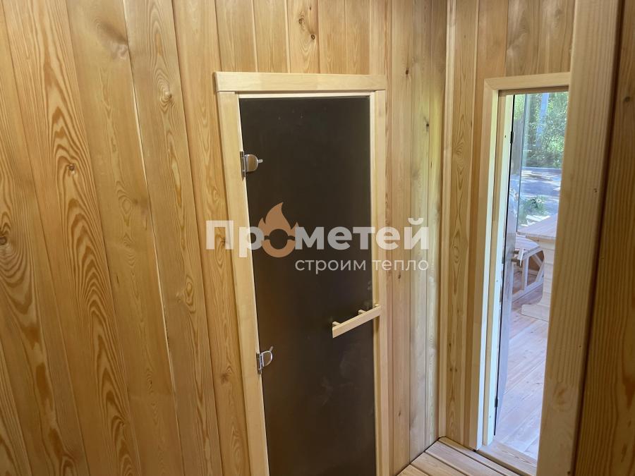 Каркасная баня 5x6 метров