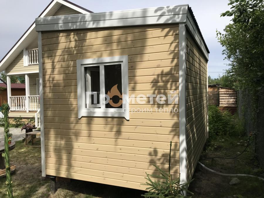 Каркасная баня Дача 2.4х4 метра