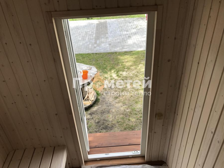 Каркасная баня Дача 2.4х4 метра