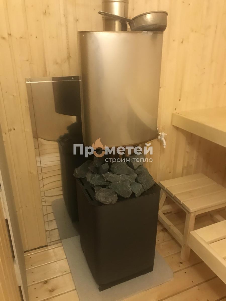 Каркасная баня Дача 2.4x4 метра