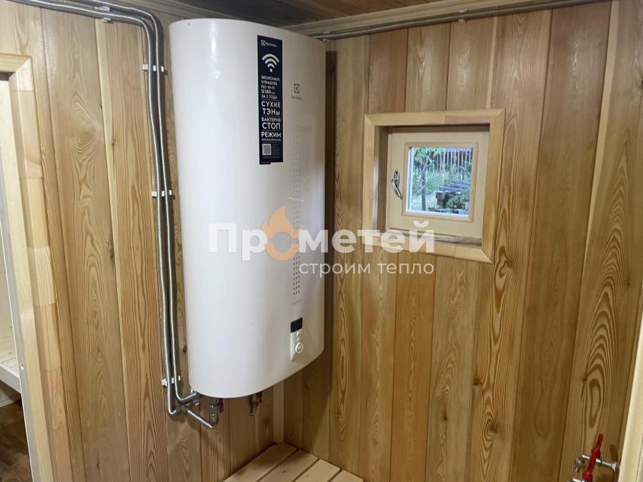 Каркасная баня Норд 3x6 метров