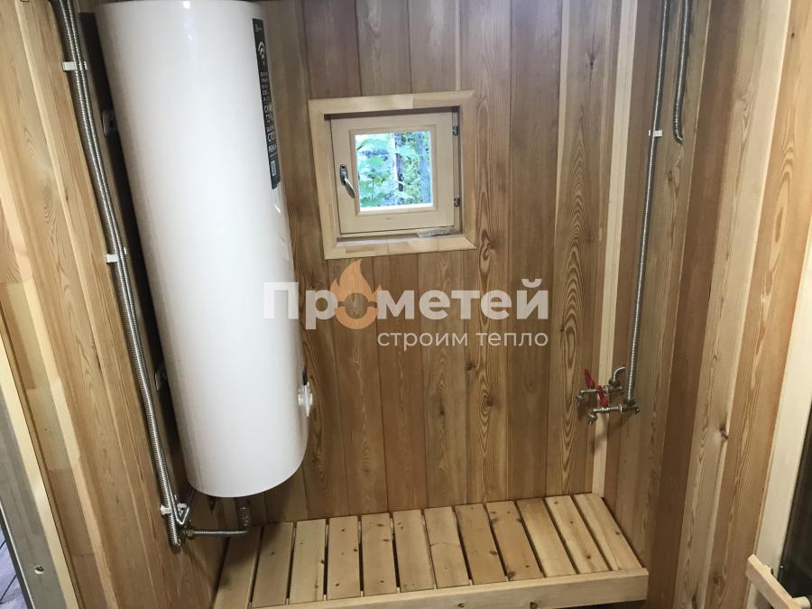 Каркасная баня Норд 3x6 метров