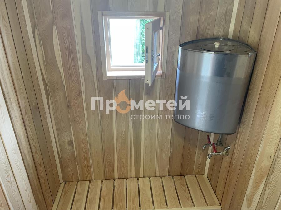 Каркасная баня Норд 2.5x6 метров