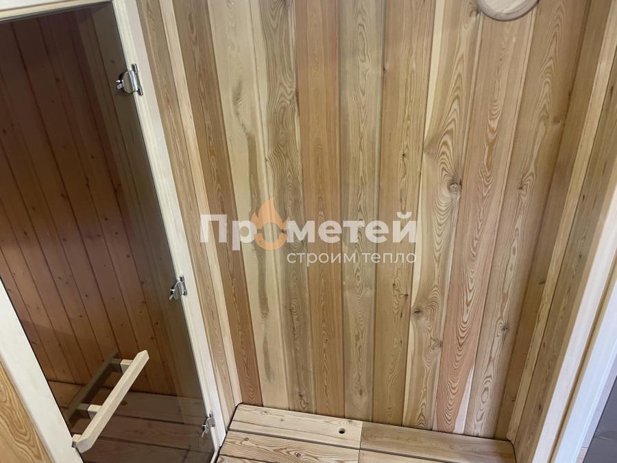 Каркасная баня Норд 2.5x6 метров