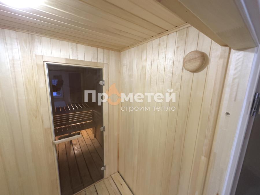 Каркасная баня Норд 2.5x6 метров