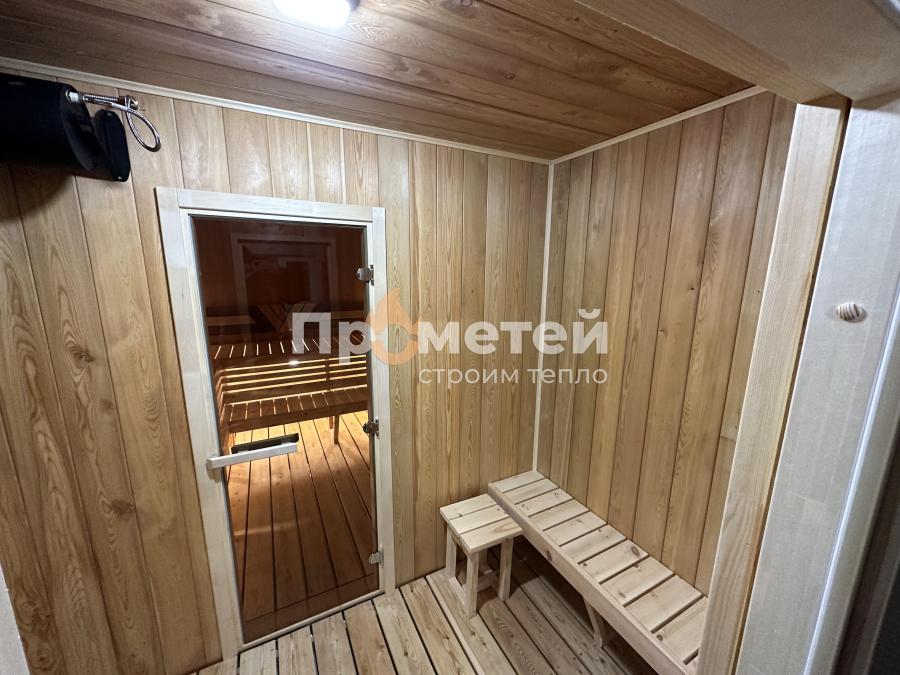 Каркасная баня Норд 2.8x7 метров