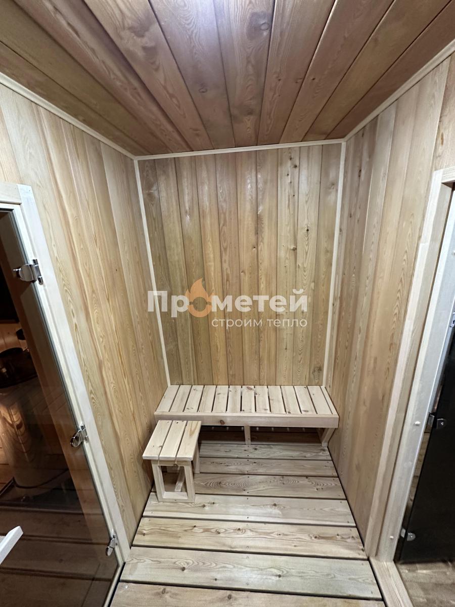 Каркасная баня Норд 2.8x7 метров