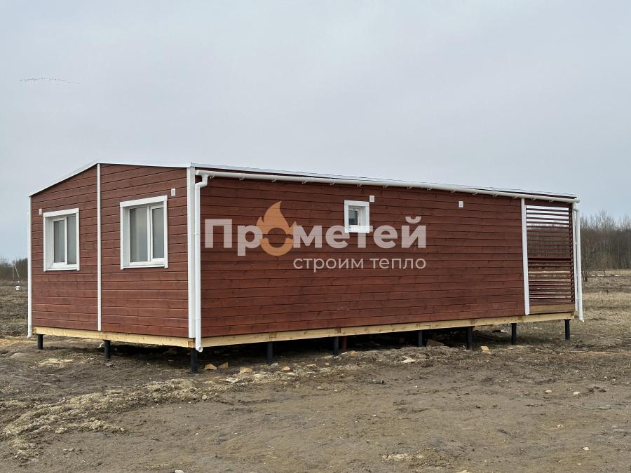 Модульный дом 6.4x9