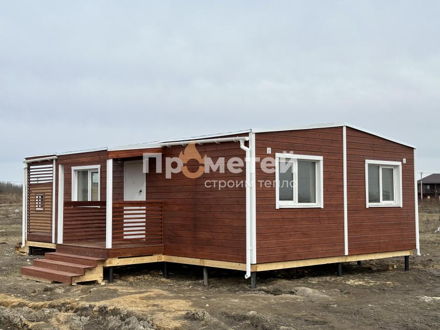 Модульный дом 6.4x9