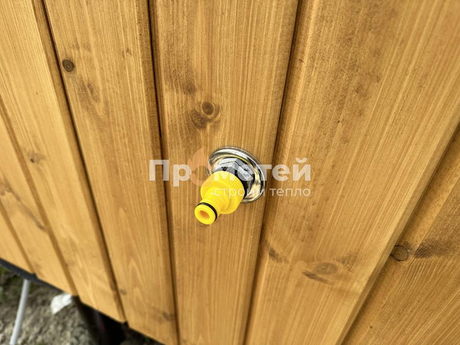 Каркасная баня Норд 2.5x6 метров