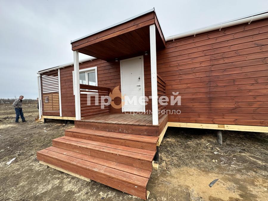 Модульный дом 6.4x9