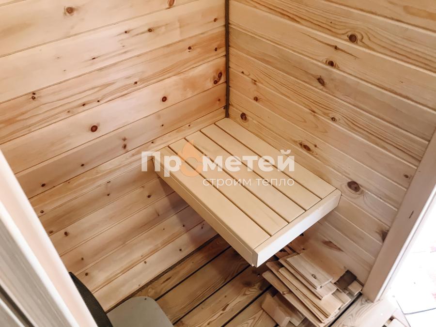 Квадро баня бочка 6 метров с боковым входом