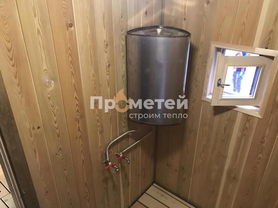 Каркасная баня 2.8x6 метров