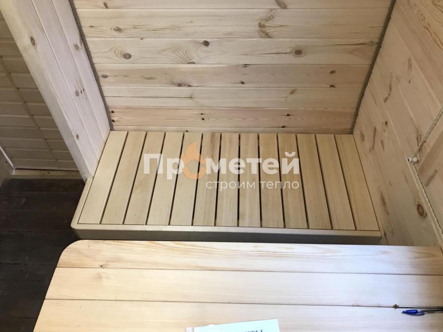 Квадро баня бочка 5 метров с боковым входом