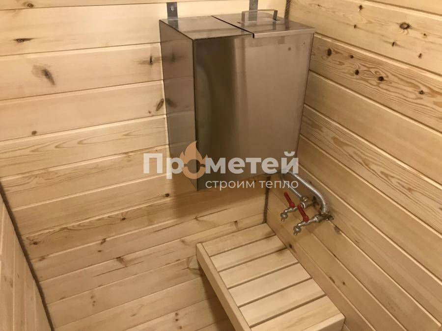 Квадро баня бочка 6 метров с боковым входом