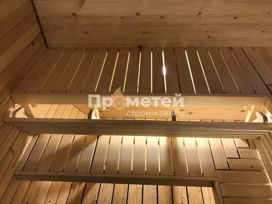 Квадро баня бочка 6 метров с боковым входом