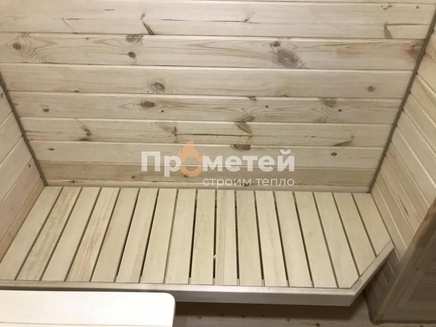 Квадро баня бочка 5 метров с боковым входом