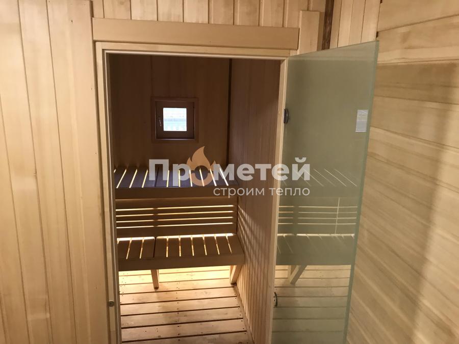 Каркасная баня 2.5x6 метров