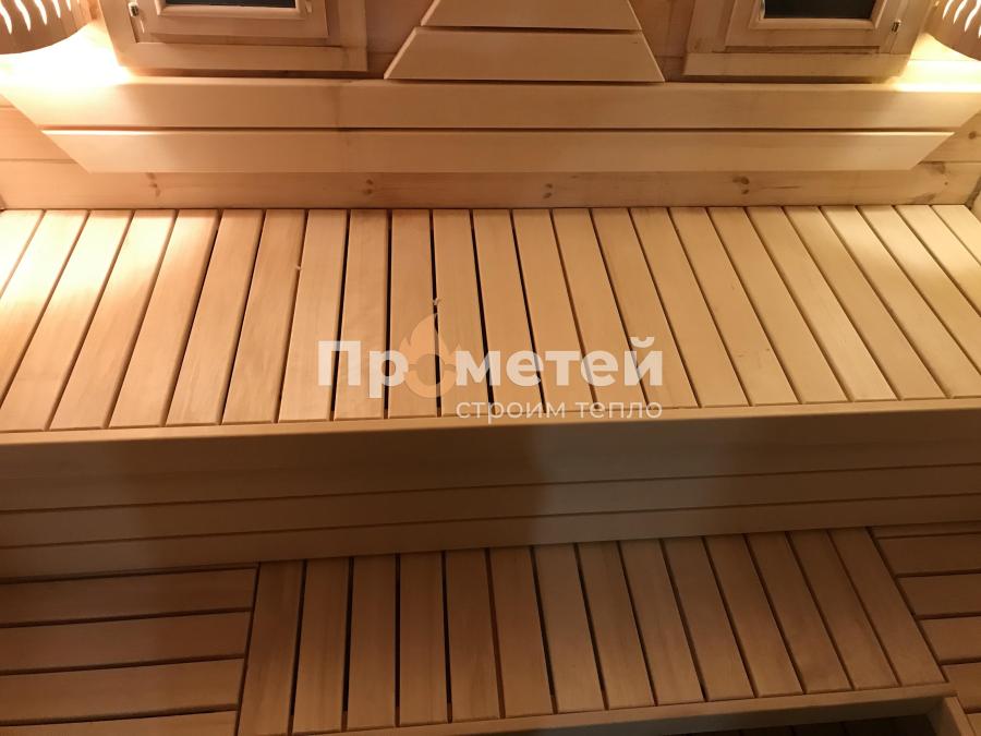 Квадро баня бочка 5 метров с боковым входом