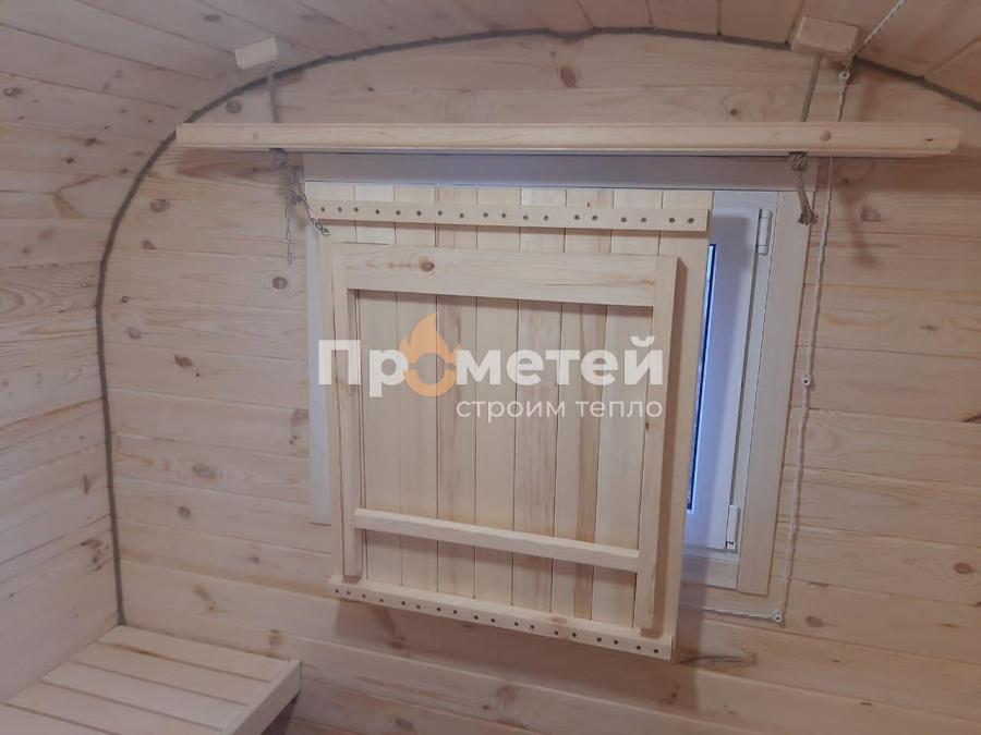 Реализованный проект Квадро баня бочка 6 метров