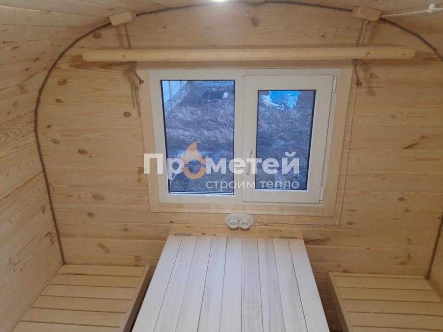 Квадро баня бочка 6 метров