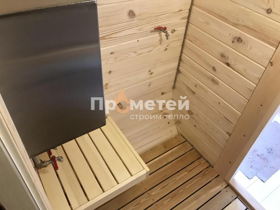 Квадро баня бочка 6 метров с боковым входом