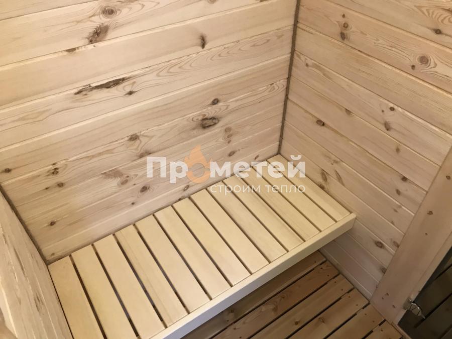 Квадро баня бочка 6 метров с боковым входом