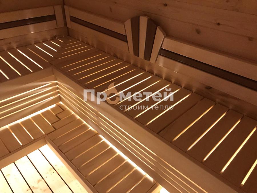 Квадро баня бочка 5 метров с боковым входом