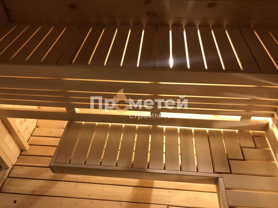 Квадро баня бочка 5 метров с боковым входом