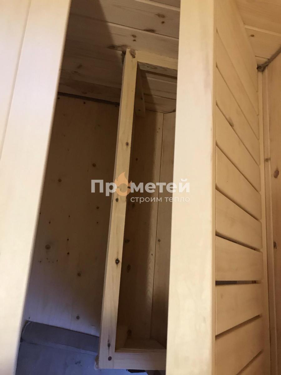 Квадро баня бочка 5 метров с боковым входом