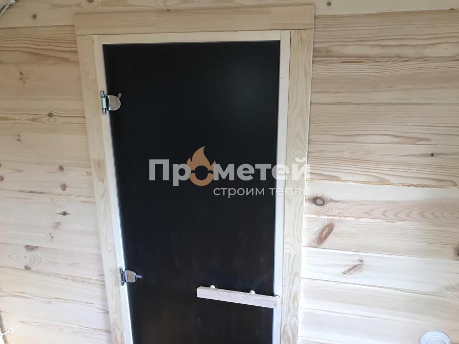 Квадро баня бочка 4 метра с боковым входом