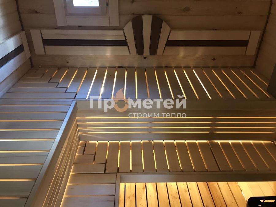 Квадро баня бочка 4 метра с боковым входом