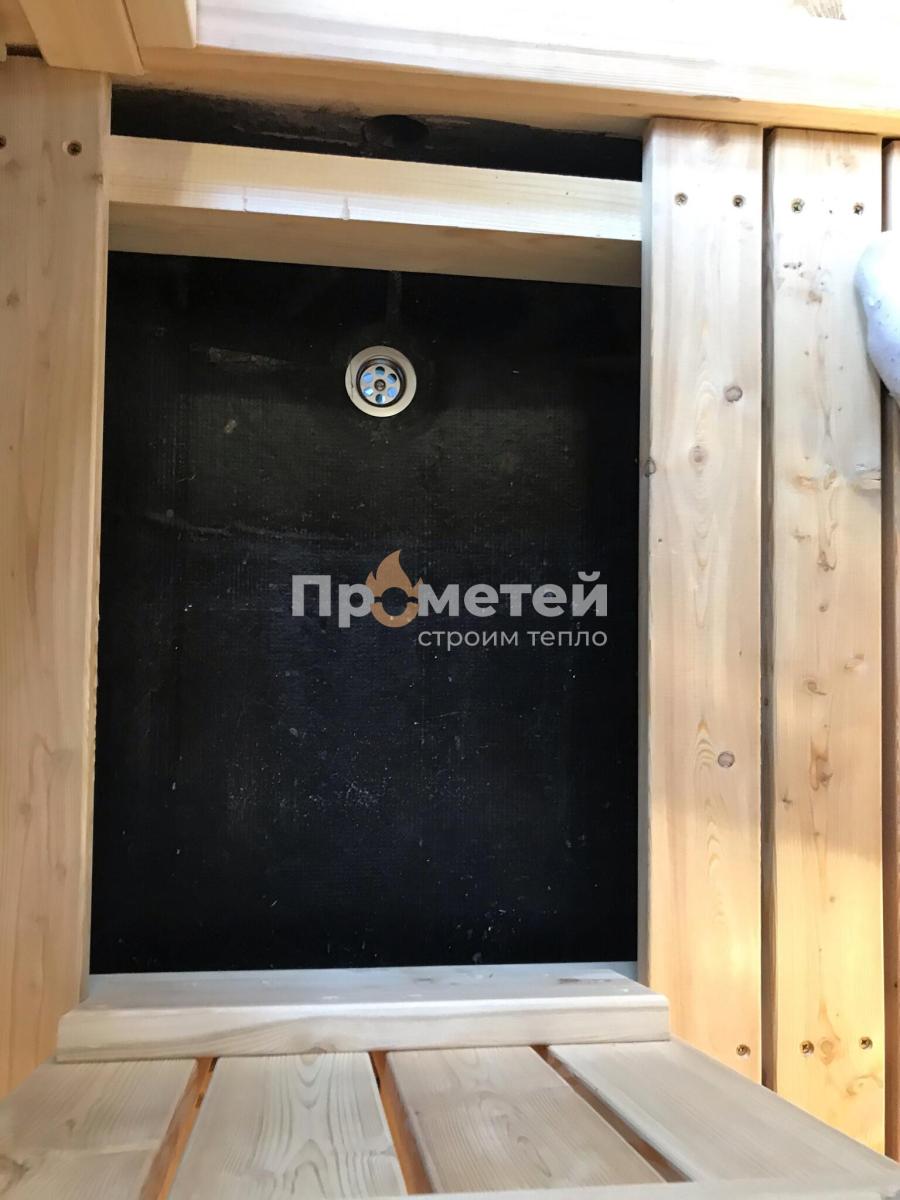 Квадро баня бочка 4 метра с боковым входом