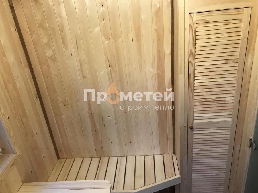 Каркасная баня 2.5x6 метров