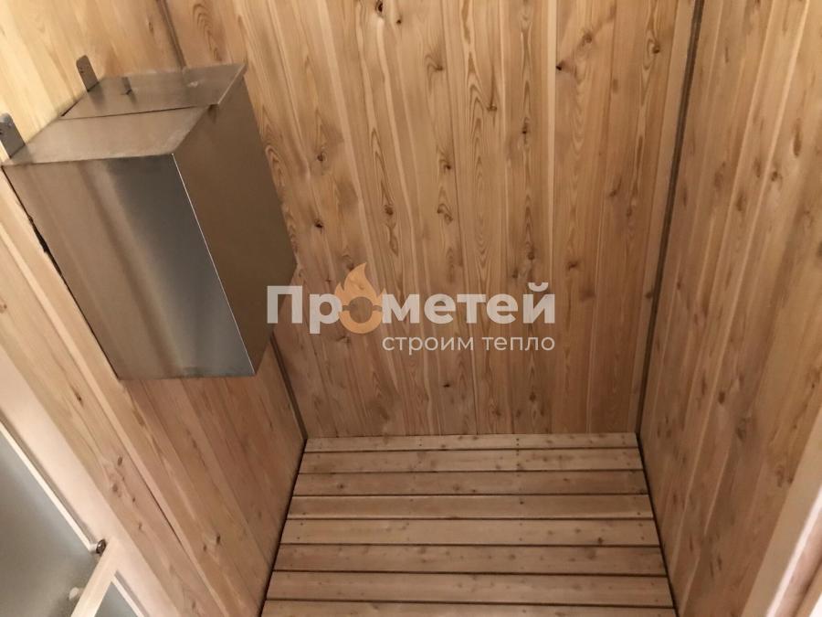 Каркасная баня 2.5x6 метров