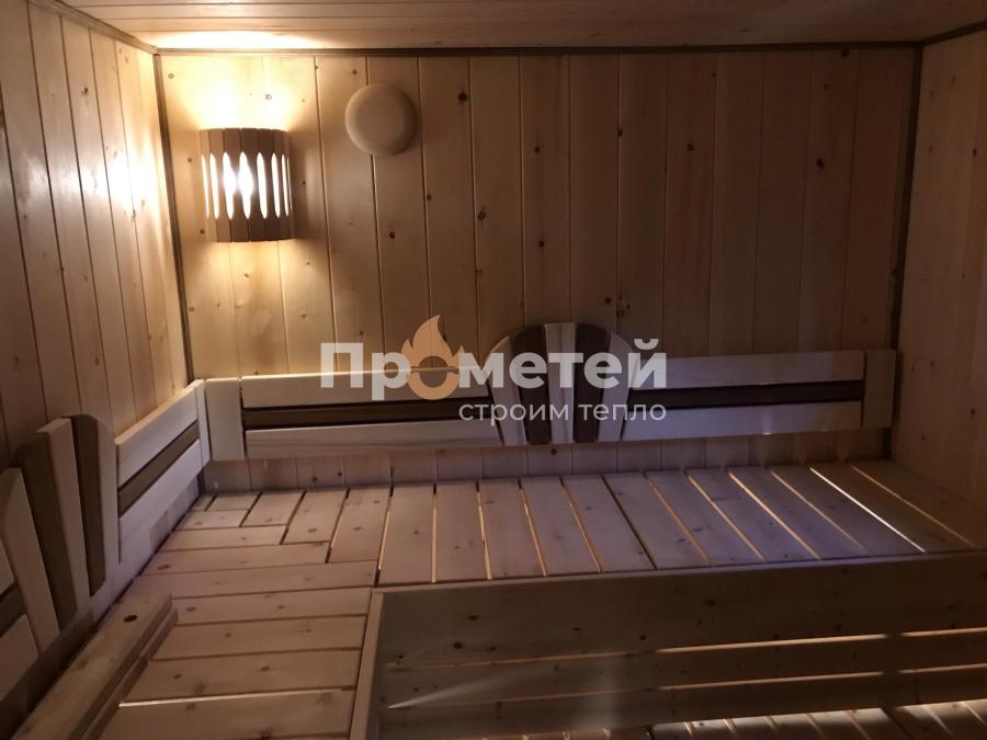 Каркасная баня 2.5x6 метров