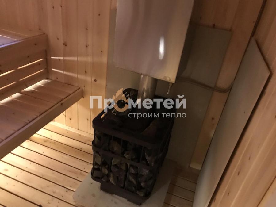 Каркасная баня 2.5x6 метров