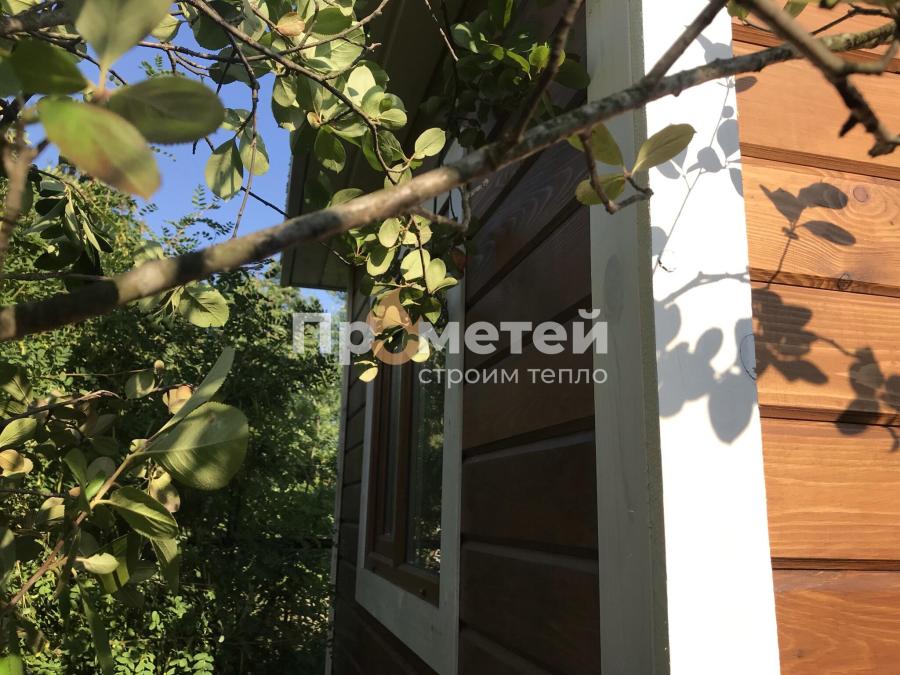 Каркасная баня 2.5x6 метров