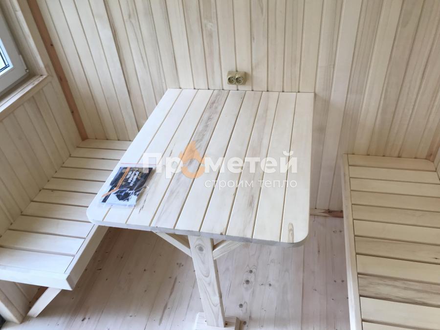 Каркасная баня 2.8x6 метров